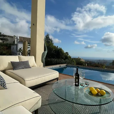 Olga Marbella- Golden Mile -breathtaking Sea View- Private Pool Villa *